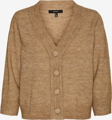 VERO MODA Strickjacke 'Vigga' in Braun: predná strana