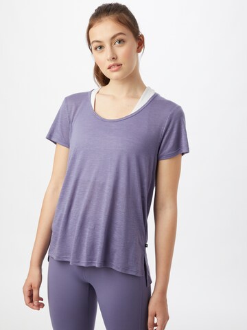 Marika - Camisa funcionais 'SALLY' em roxo: frente