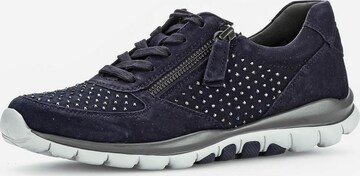 GABOR Sneakers laag in Blauw: voorkant