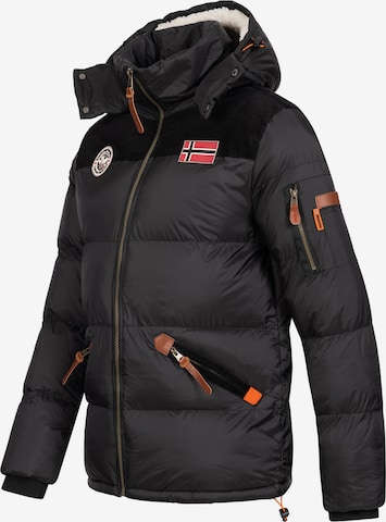 Geographical Norway Winter Jacket in Black