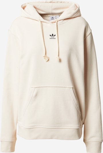 ADIDAS ORIGINALS Sweat-shirt 'Adicolor Essentials' en beige / blanc, Vue avec produit