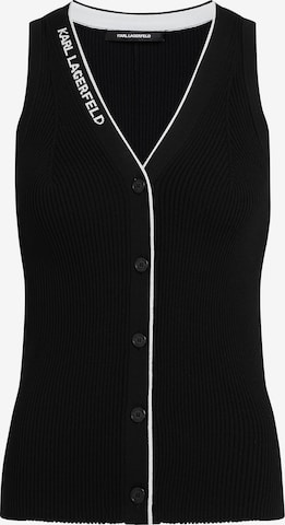 Karl Lagerfeld Neuleliivi värissä musta: etupuoli