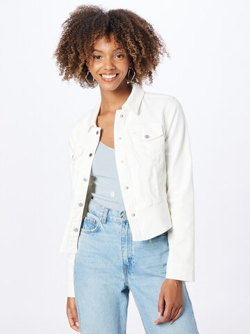 COMMA Between-Season Jacket in White: front