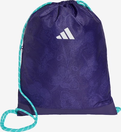 ADIDAS PERFORMANCE Athletic Gym Bag 'Mercedes - Amg Petronas Formula 1 Team Vanda Bloom' in One size in Aqua / Dark purple / White, Item view