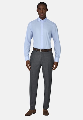 Coupe slim Chemise Boggi Milano en bleu