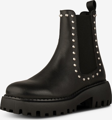 Chelsea Boots 'Posey Stud' Shoe The Bear en noir : devant