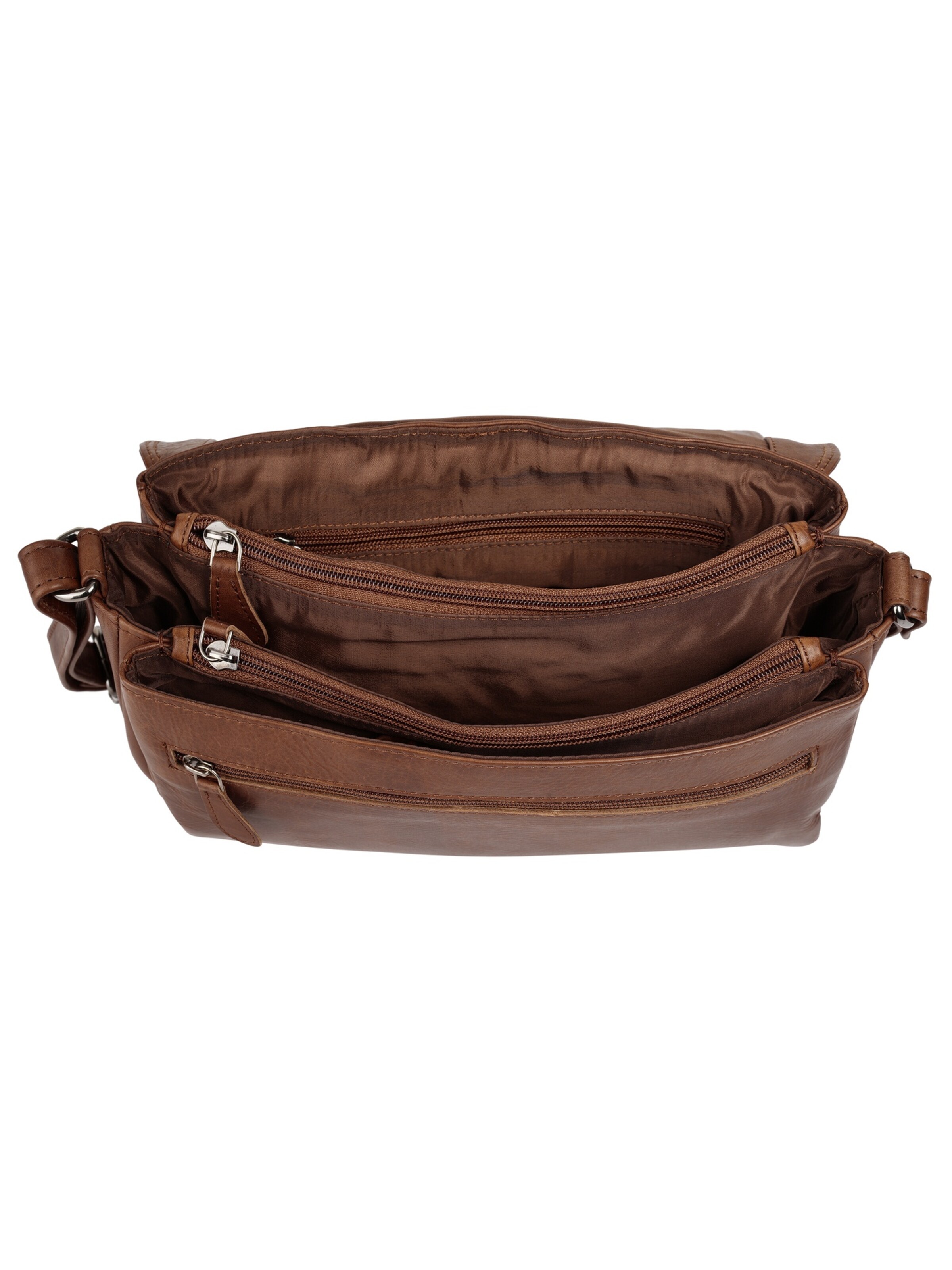 Cluty Crossbody Bag in Brown
