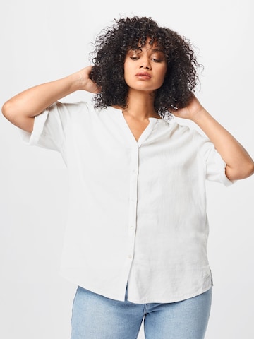 Tom Tailor Women + Blouse in White: front