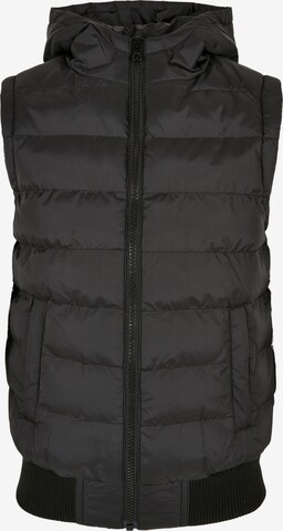 Gilet Urban Classics en noir : devant