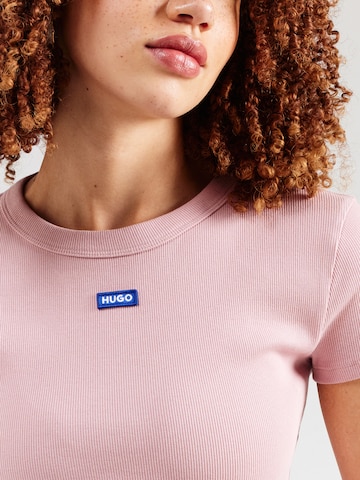 HUGO Póló - rózsaszín
