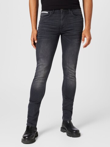 Coupe slim Jean 'Twister' BLEND en noir : devant