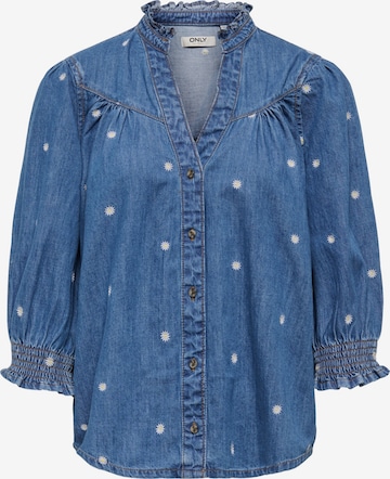 mėlyna ONLY Palaidinė 'ONLRAYA DAISY': priekis