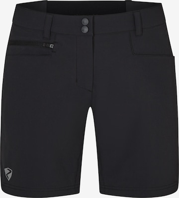 ZIENER Workout Pants 'NEJA X-Function' in Black: front