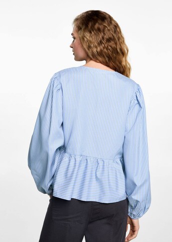 MANGO TEEN Blouse 'Lazos' in Blue