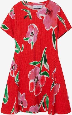 Desigual - Vestido en rojo: frente