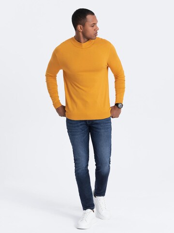 Pull-over 'OM-SWTN-0100' Ombre en jaune