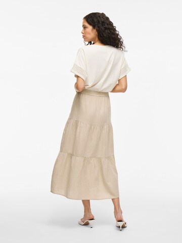 VILA Rok 'VILania' in Beige