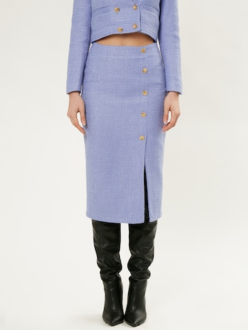 Influencer Skirt in Blue: front