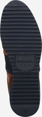 PANTOFOLA D'ORO Matalavartiset tennarit 'Umito' värissä ruskea