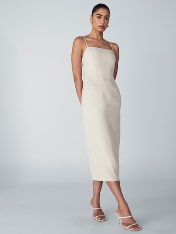 Willa Evening Dress 'LEONARDO' in Beige: front