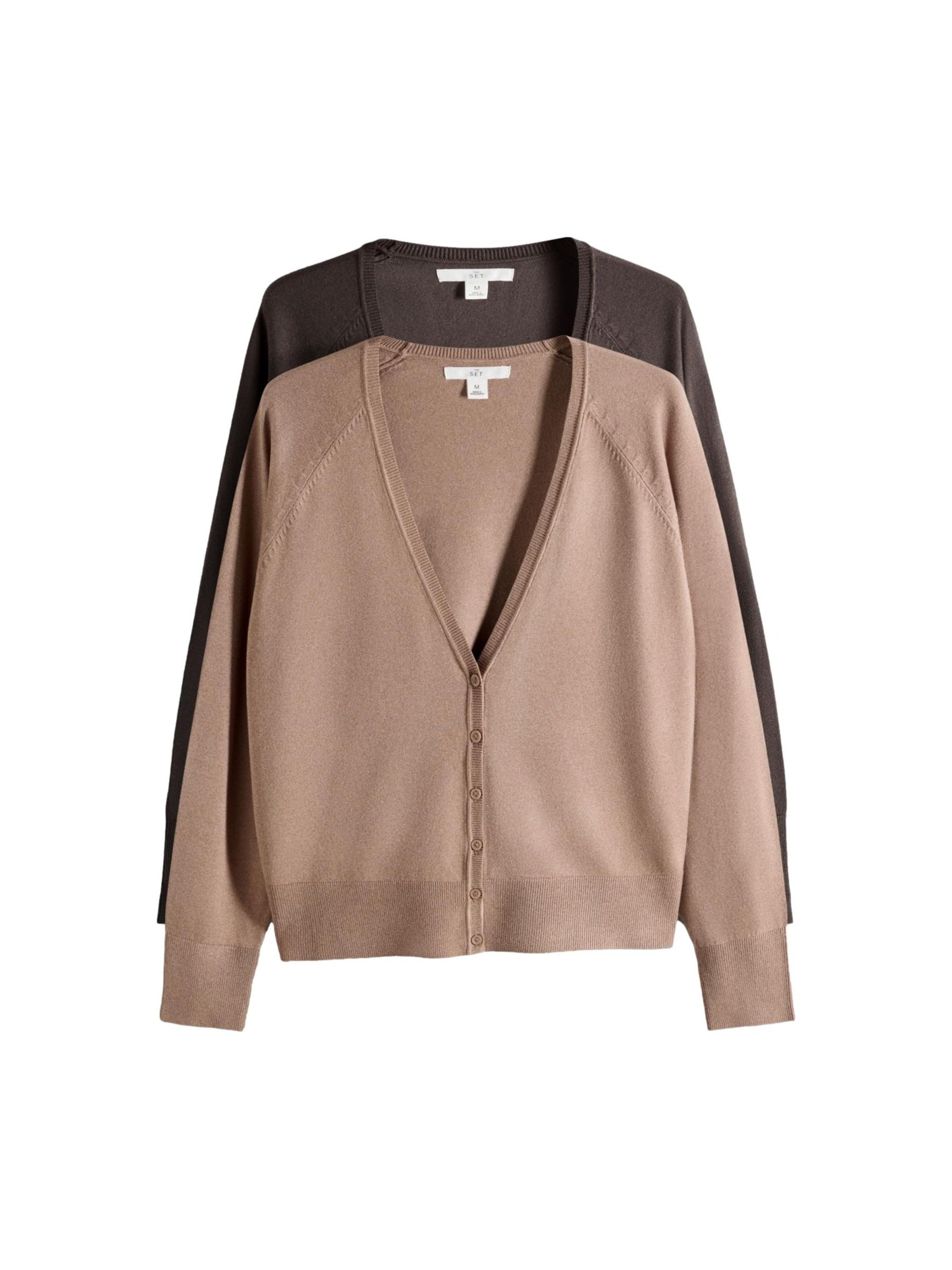 Giacchetta di The Set in marrone: frontale