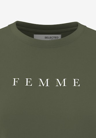 SELECTED FEMME Shirt 'VILJA' in Groen