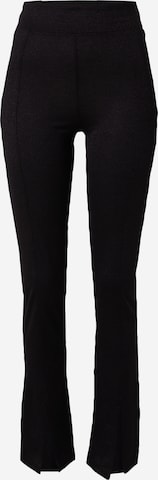 Coupe slim Pantalon Karl Lagerfeld en noir : devant