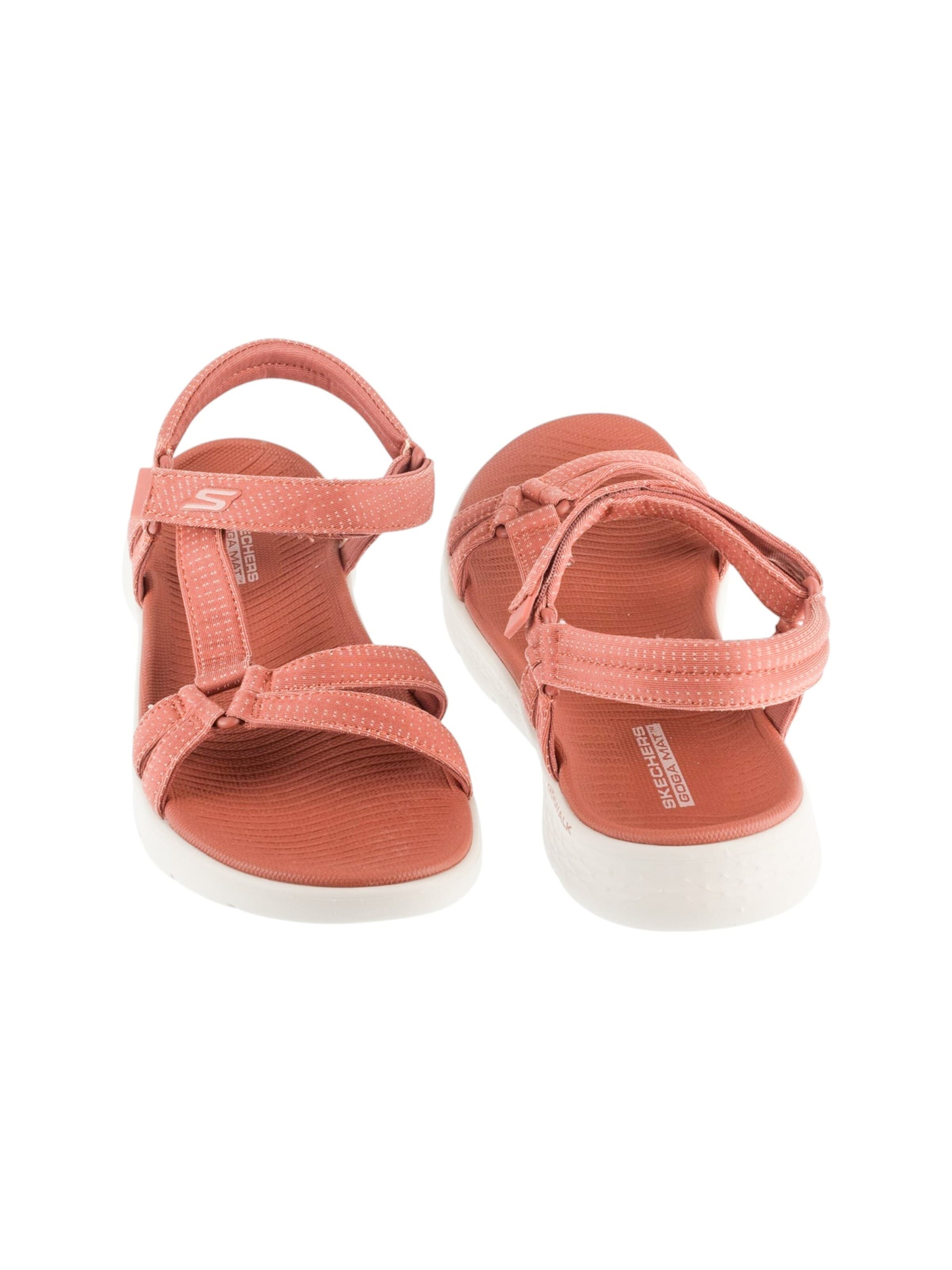 SKECHERS Sandaal 'Skechers Go Walk Flex Sandal - Sublime' in Lila