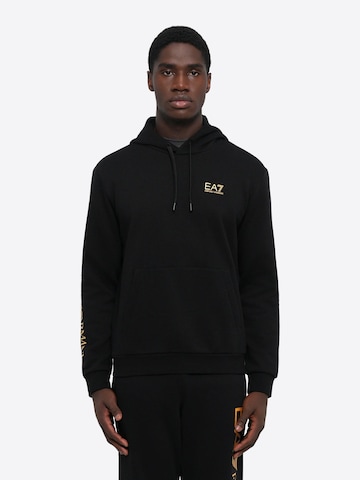 EA7 Emporio Armani Суичър в черно