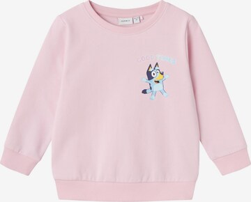 NAME IT Sweatshirt 'Bluey' in Pink: predná strana