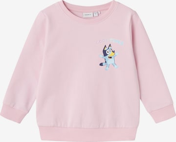 NAME IT Sweatshirt 'Bluey' in Pink: front