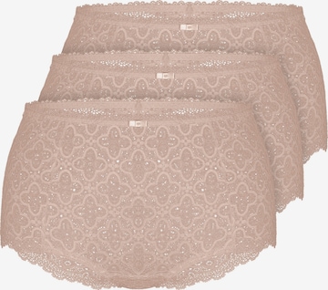 sassa Panty 'Happy Choice' in Beige: Vorderseite