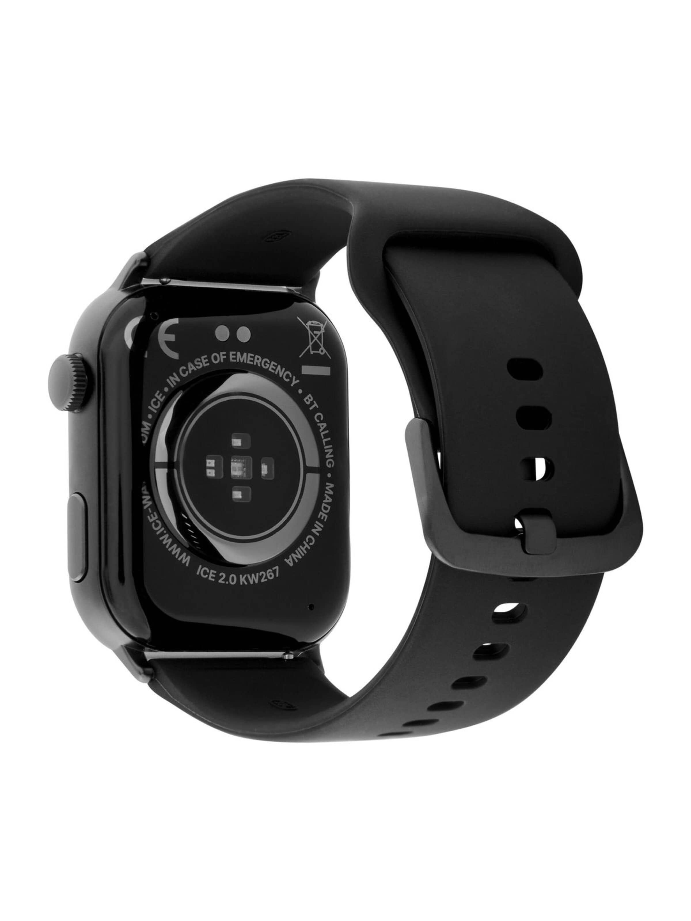 ICE WATCH Digitaal horloge 'Smartwatch ICE smart 2.0' in Zwart