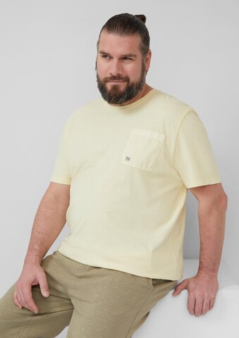 s.Oliver T-Shirt in Gelb
