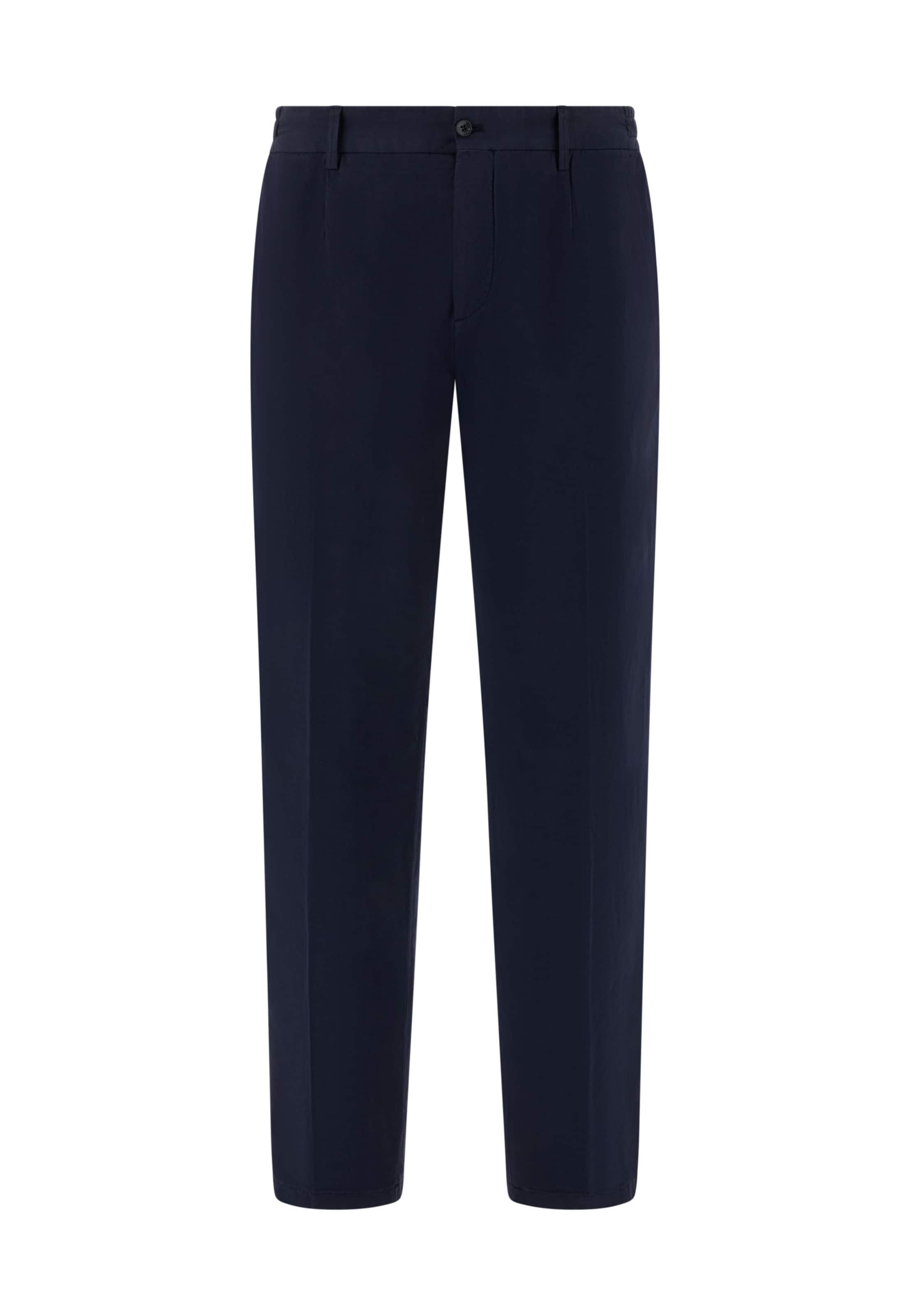 Boggi Milano Slimfit Hose in Blau: Vorderseite