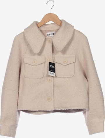 NA-KD Jacke XS in Beige: predná strana