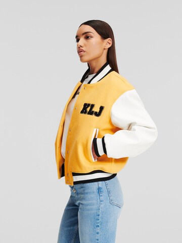 KARL LAGERFELD JEANS Between-Season Jacket in Yellow