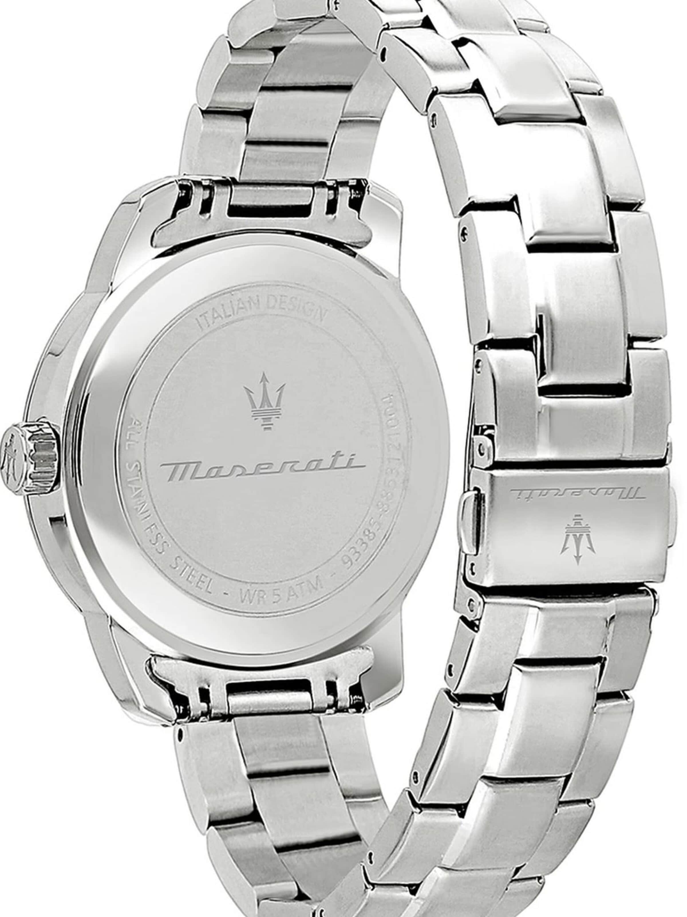 Maserati - Reloj analógico en plata