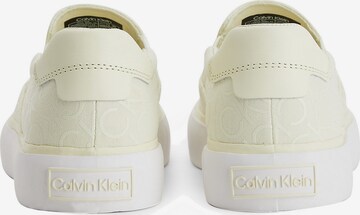 Calvin Klein Slip-Ons in Yellow