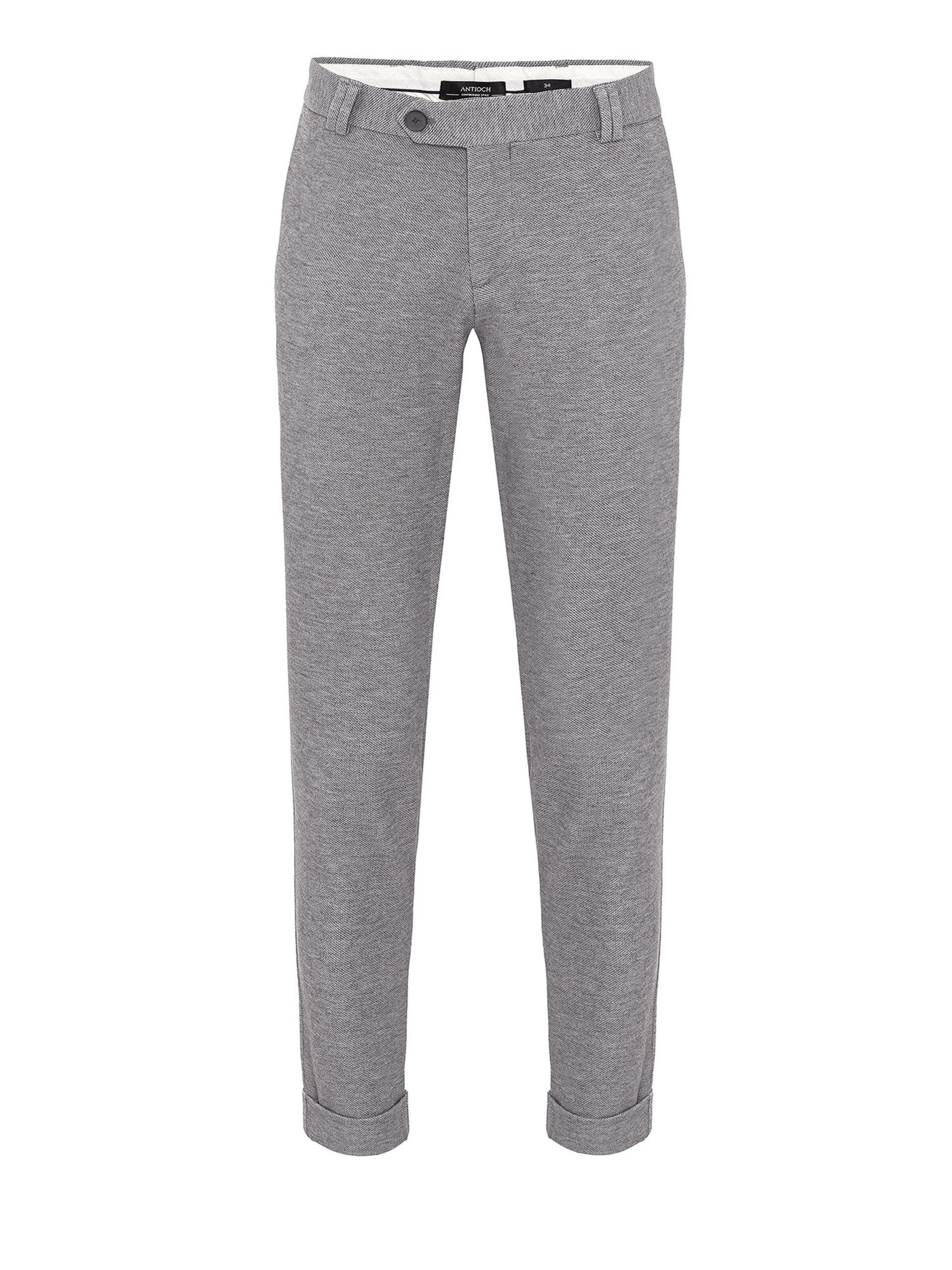Antioch Slim fit Trousers in Grey: front