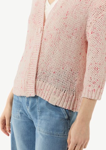 Cardigan comma casual identity en rose