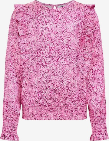 WE Fashion Blouse in Pink: front