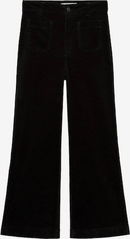 MANGO Loosefit Farkut 'Catherip' värissä musta: etupuoli