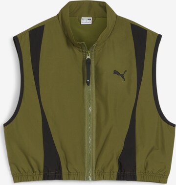 PUMA Sports Vest 'Dare to' in Green: front