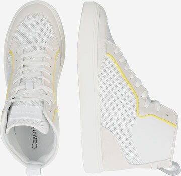 Calvin Klein High-Top Sneakers in White