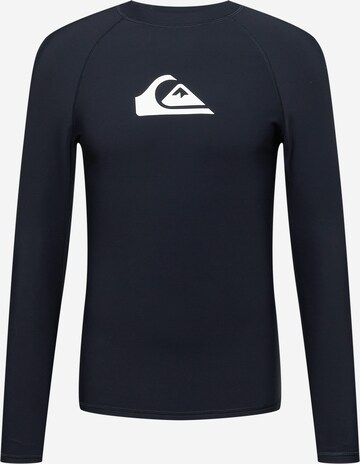 QUIKSILVER Sportshirt 'HEATER' in Schwarz: predná strana