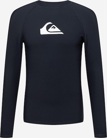 T-Shirt fonctionnel 'HEATER' QUIKSILVER en noir : devant