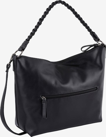 TOM TAILOR Shoulder Bag 'Zenia' in Black