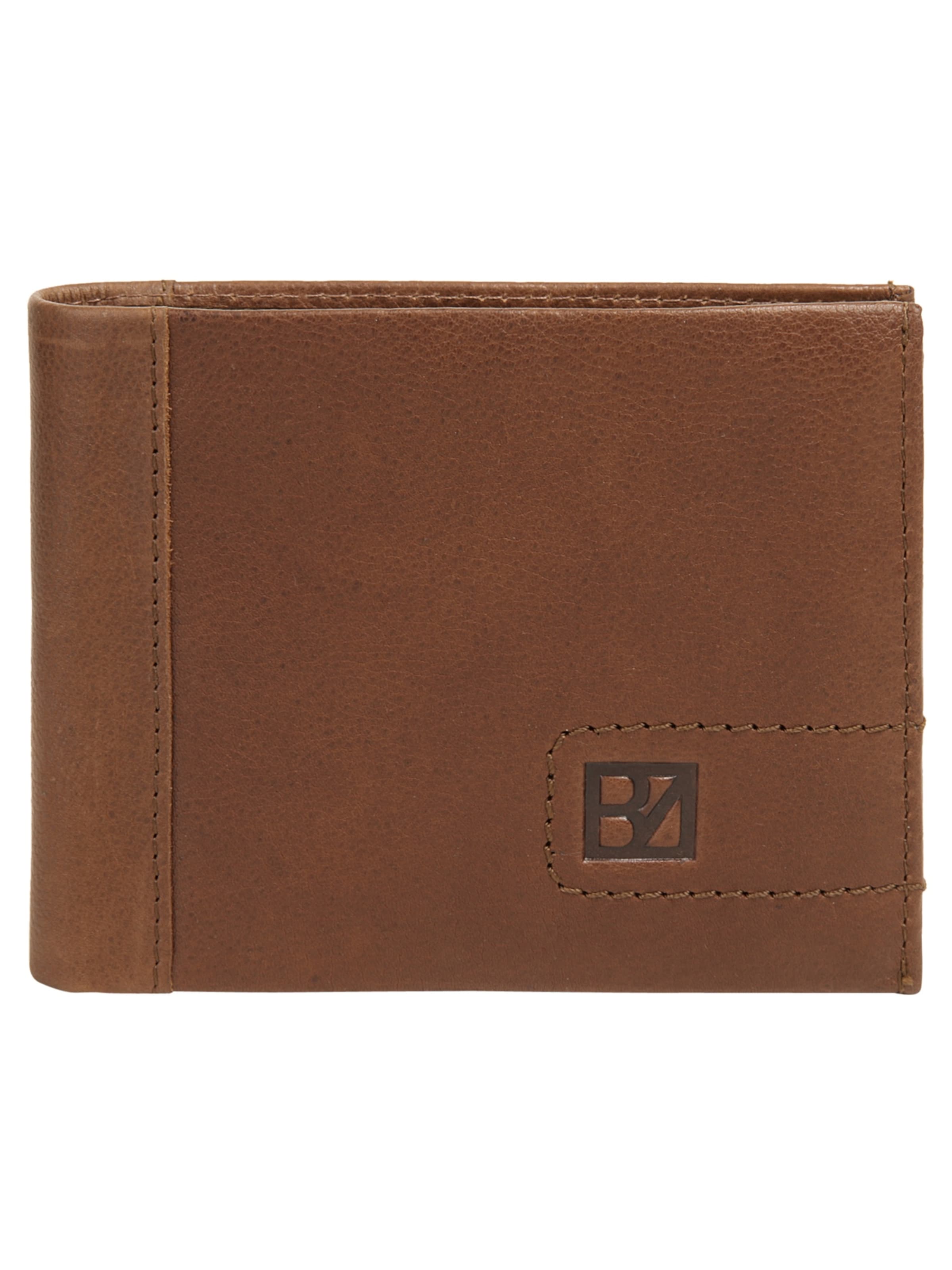 BODENSCHATZ Wallet 'Bodenschatz Geldbörse' in Brown: front