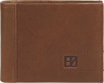 BODENSCHATZ Wallet 'Bodenschatz Geldbörse' in Brown: front